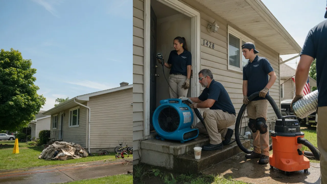 Water Damage Restoration in Burdick, KS near me